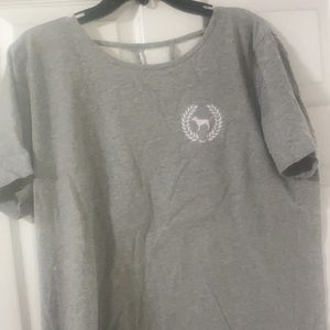 Victoria’s Secret pink shirt